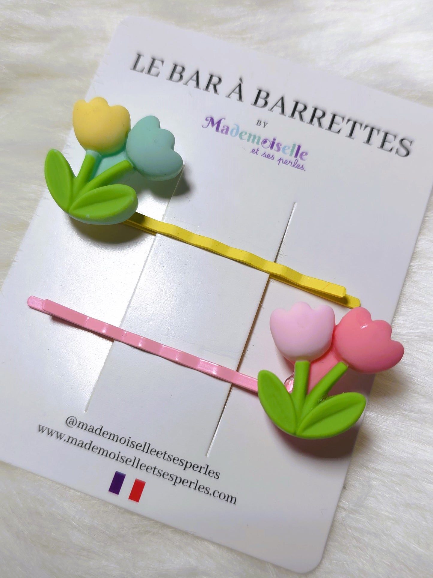 Barrettes Flora