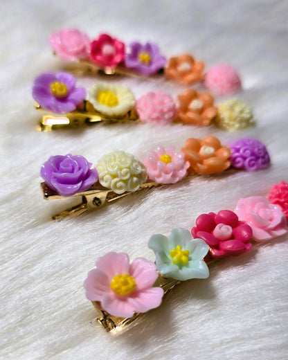 Barrette Flower Power